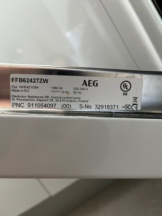 Lavavajillas AEG Serie 6000 45cm