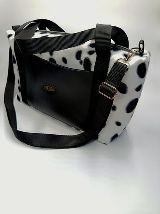 Bolso ARTESANAL NUEVO - Pelo Dalmata