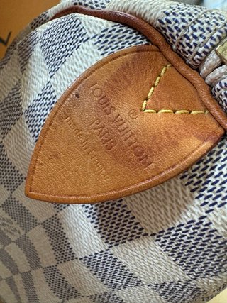 Louis Vuitton Speedy 30 Damier Azur