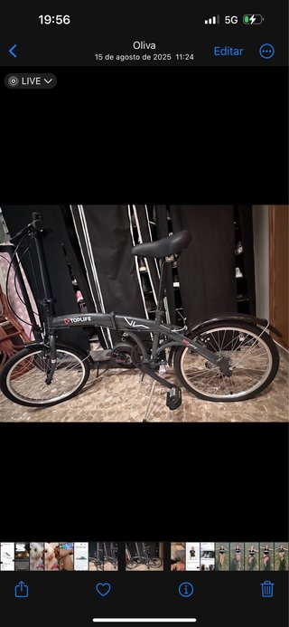 Bicicleta plegable Toplife VL