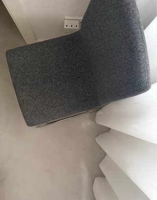 Confezione di 2 sedie cromate IKEA. Modello LILLÅNÄS