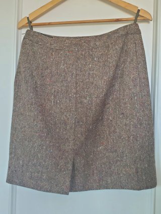 Falda Pressman 100% lana forrada - Talla 40