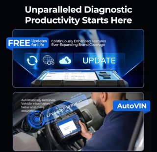 TOPDON ArtiDiag600S Máquina Diagnosis Coche