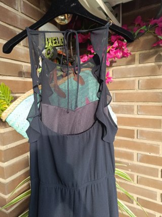 Vestido azul marino Morgan Talla M