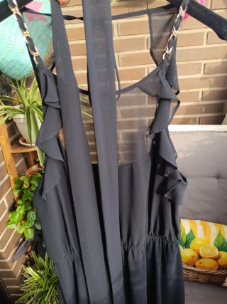 Vestido azul marino Morgan Talla M