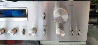 Amplificador Pioneer SA-608 Plateado