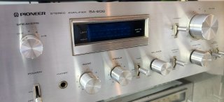 Amplificador Pioneer SA-608 Plateado