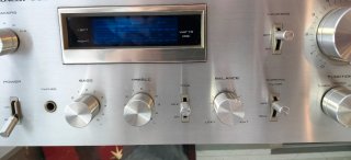 Amplificador Pioneer SA-608 Plateado