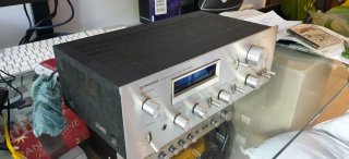 Amplificador Pioneer SA-608 Plateado
