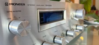 Amplificador Pioneer SA-608 Plateado