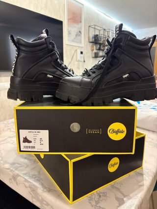 Botas Buffalo Negras Veganas