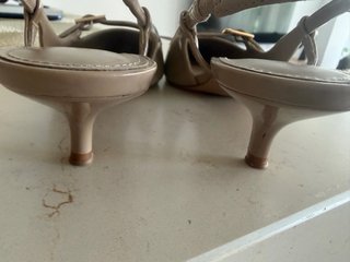 Zapatos Mango Talla 38 Beige