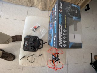 Drone Ninco Air Penta Negro/Naranja