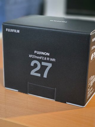 Objetivo Fujifilm XF 27mm F/2.8 WR