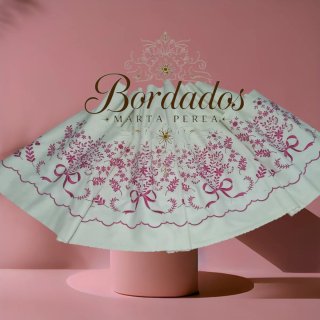 Refajo niña bordado nuevo