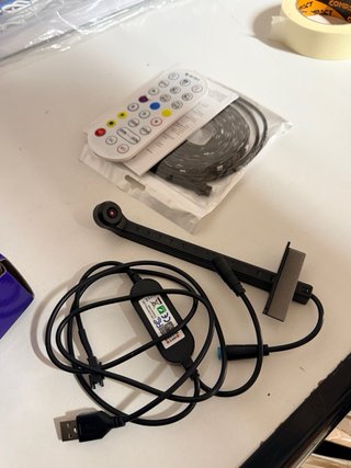 Tira LED RGB para TV con App