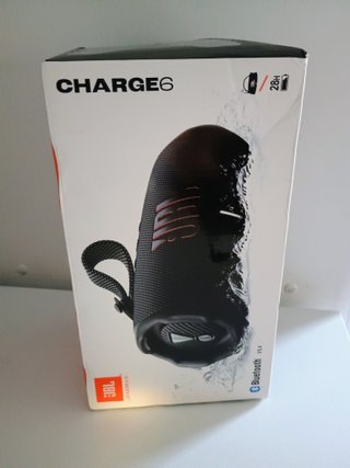 Altavoz JBL Charge 6 Negro