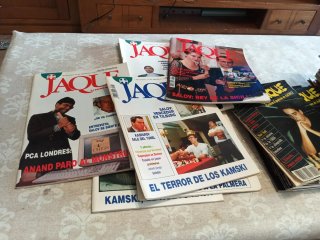 Revistas colección JAQUE ajedrez