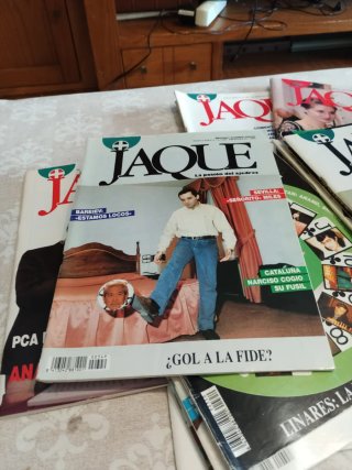 Revistas colección JAQUE ajedrez