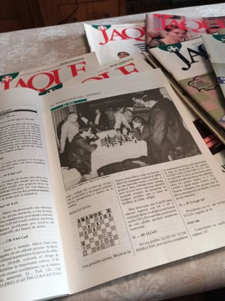 Revistas colección JAQUE ajedrez