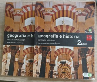 Geografía e historia, 2 ESO 2 trimestres