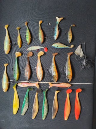 Señuelos Pesca Depredadores Silicona
