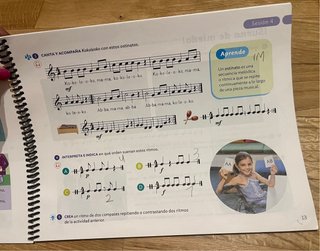 Música nuevo acordes. 4 primaria