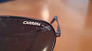 Gafas de Sol Carrera Aviador Marrón/Negro.