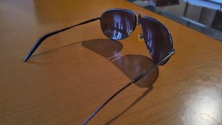 Gafas de Sol Carrera Aviador Marrón/Negro.