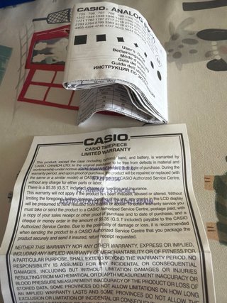 Reloj Casio Marlin