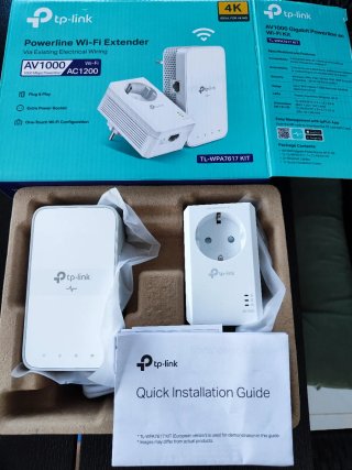 Kit TP-Link Powerline AV1000 WPA7617