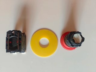 Schneider ZB4BS844 Cabeza Seta Paro Emergencia