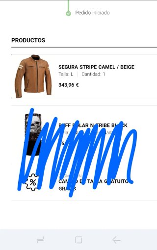 Chaqueta para moto de piel Segura Stripe Beige