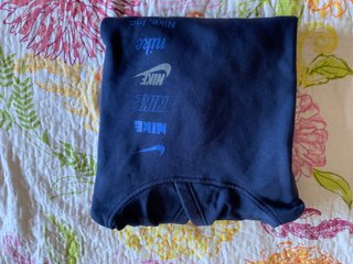 Sudadera Nike Azul con Capucha. Talla XL de niño.
