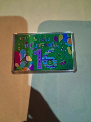 Imán Feliz Cumpleaños