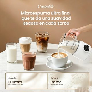 Espumador/calentador Leche Eléctrico 4 en 1 NUEVO