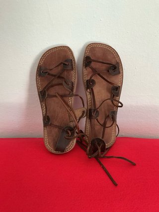 Sandalias artesanales 100% cuero