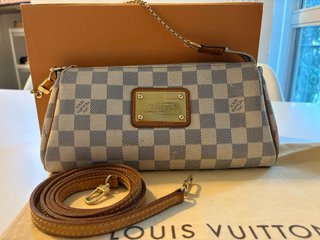 Pochette Eva Louis Vuitton Damier Azur