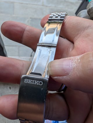 Orologio Seiko Automatico Giallo Uomo