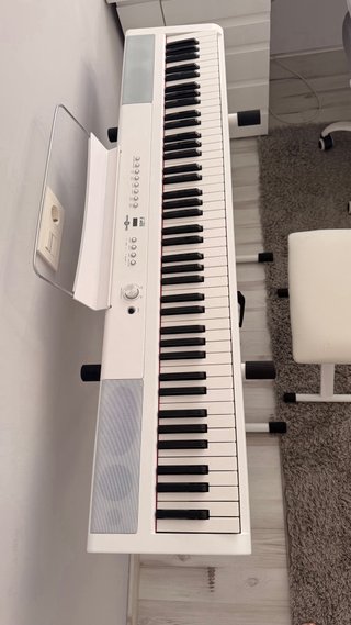 Piano Digital Gear4music SDP-2 Blanco + Soporte