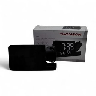 RADIO DESPERTADOR CON PROYECTOR THOMSON CP100T + CAJA