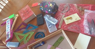 Lote material escolar completo curso 26-27