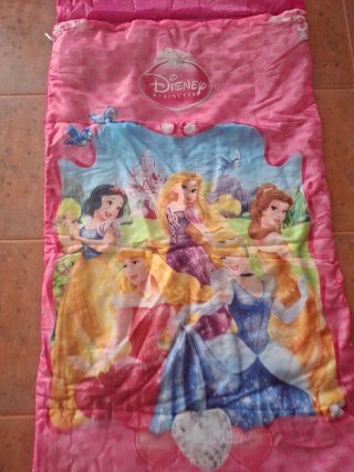 Saco dormir niña Disney Princesas 140cm