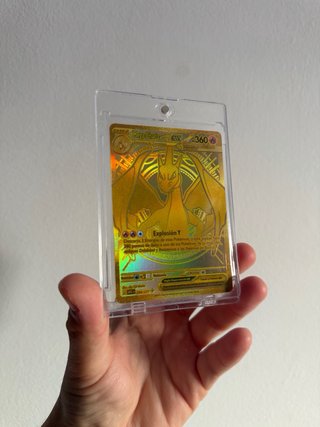 Carta Pokémon Mega Charizard Y EX Dorada