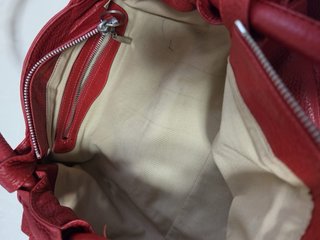 Bolso Loewe Rojo Piel
