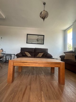 Mesa de centro de madera
