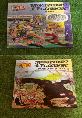 Lote libros Mortadelo y Filemón