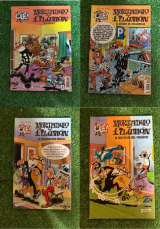 Lote libros Mortadelo y Filemón