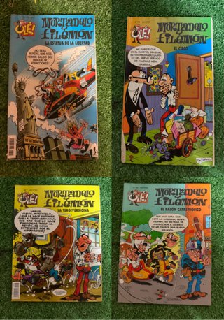 Lote libros Mortadelo y Filemón