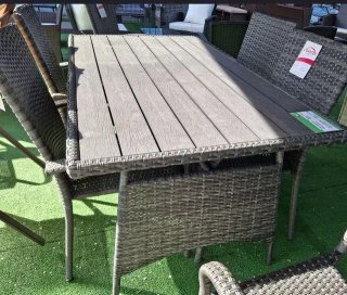 Comedor Terraza Jardín Mesa y Sillas Nuevo